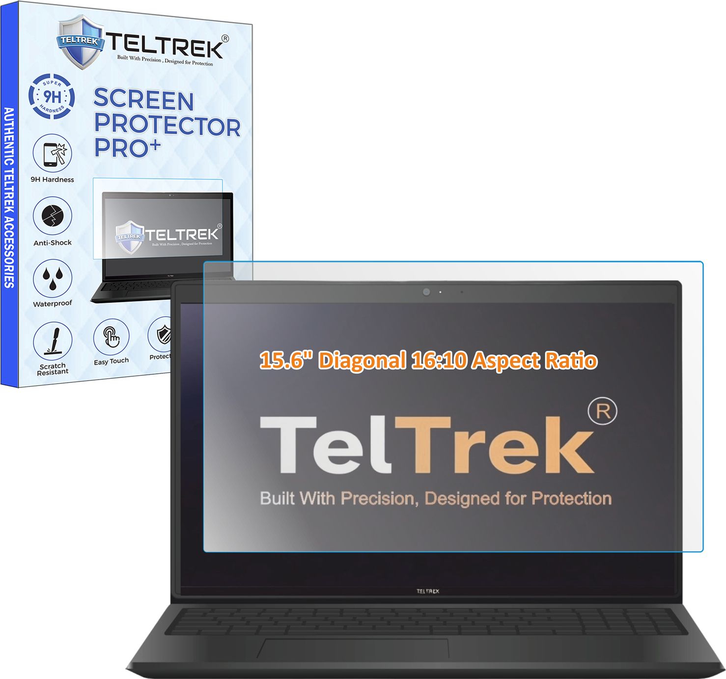TELTREK Screen Guard for 15.6" Inch Diagonal With 16:10 Aspect Ratio, HP-Dell Inspiron 15, Lenovo Ideapad-LOQ-Thinkpad 15, Acer Aspire-ASUS Vivobook (Anti Glare Matte Finish) (Screen Guard Size : 335 mm X 208 mm , Anti Glare Matte Finish)-image-2