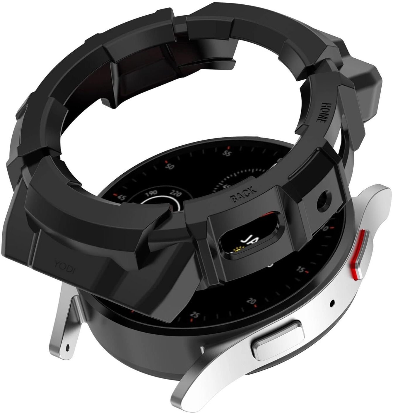 AUDICE Screen Guard for Samsung Galaxy Watch 4/5 44MM Bumper Protection Sides Screen Protector Cover Case-image-28
