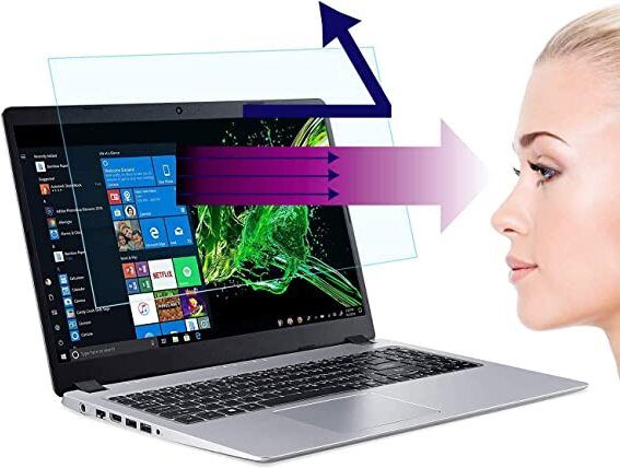 HexaGear Screen Guard for EYE protection glass, 15.6 inch Gaming Laptop Anti Blue Light Blocking Anti Glare 15.6” Laptop Screen Protector compatible, HP pavilion, HP OMEN, LENOVO LEGION, DELL ALIENWARE, ASUS TUF, Lenovo ideapad gaming, Acer Predator, Asus Rog Strix, ACER Aspire, DELL G15 series, ACER NITRO, msi gaming-picture-36