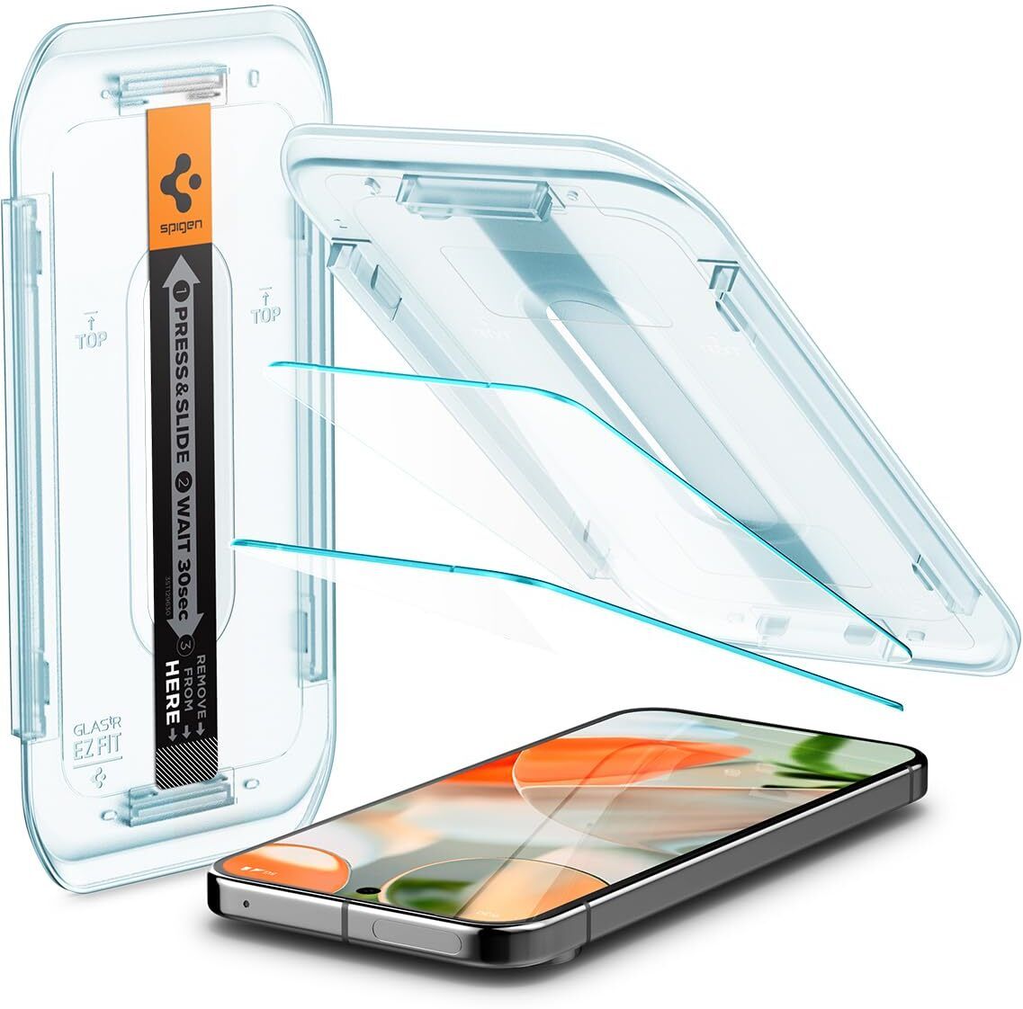 Spigen Tempered Glass Guard for Google Pixel 9, Google Pixel 9 Pro-image-1