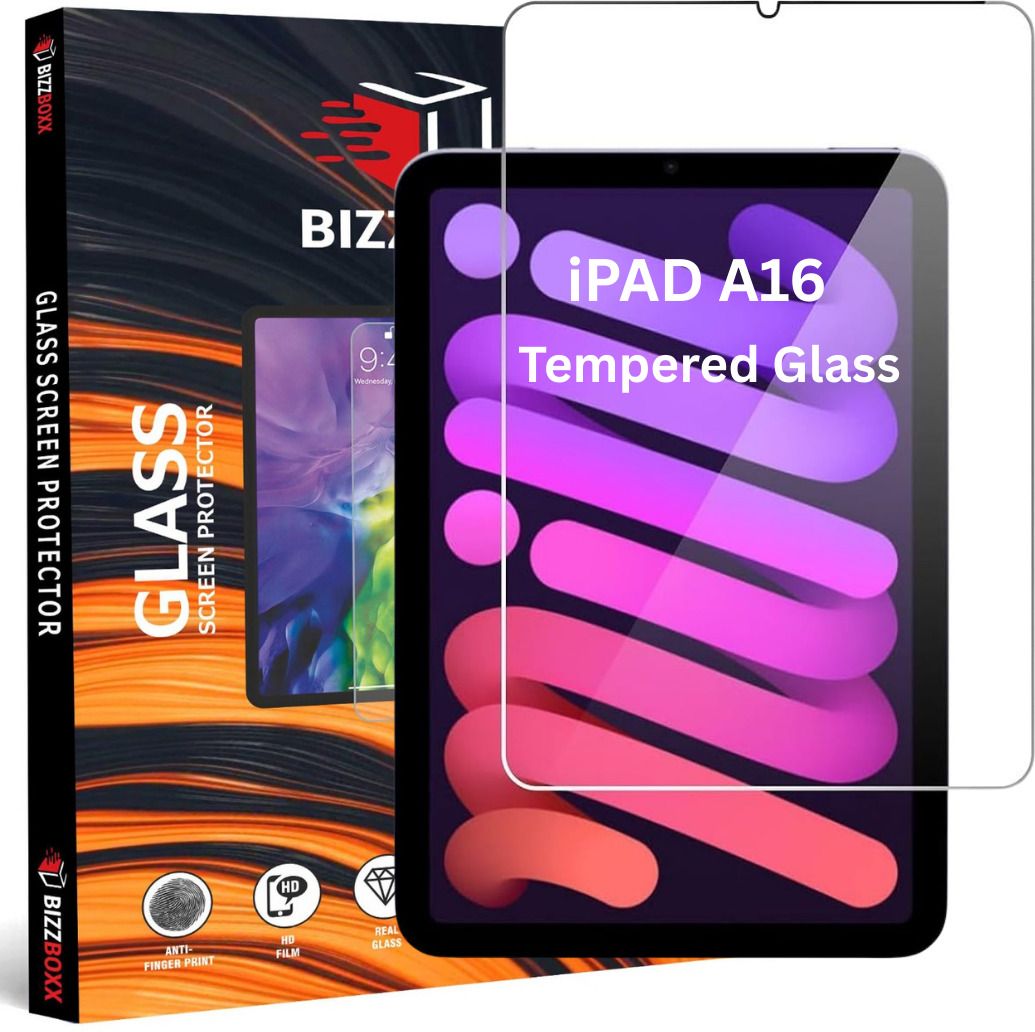 BizzBoxx Tempered Glass Guard for Apple iPad A16 2025, 11 Inch, Premium Military Grade Gorilla Glas Temper With Self Installation Kit, Wipes, Dust Absorber, Screen Guard, Tab Glass, Tablet Glass Protector, With Warranty-image-19