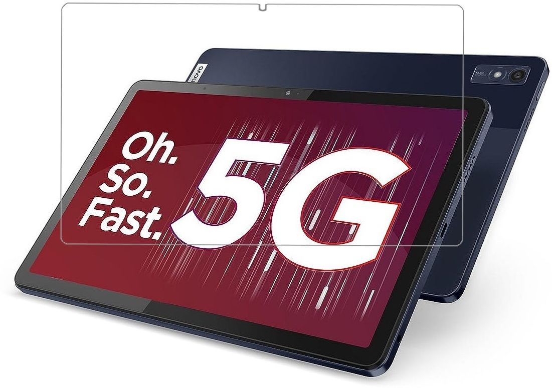 Vetrivel Tempered Glass Guard for Lenovo M10 5G 10.61 inch, Tablet Perfect camera cut