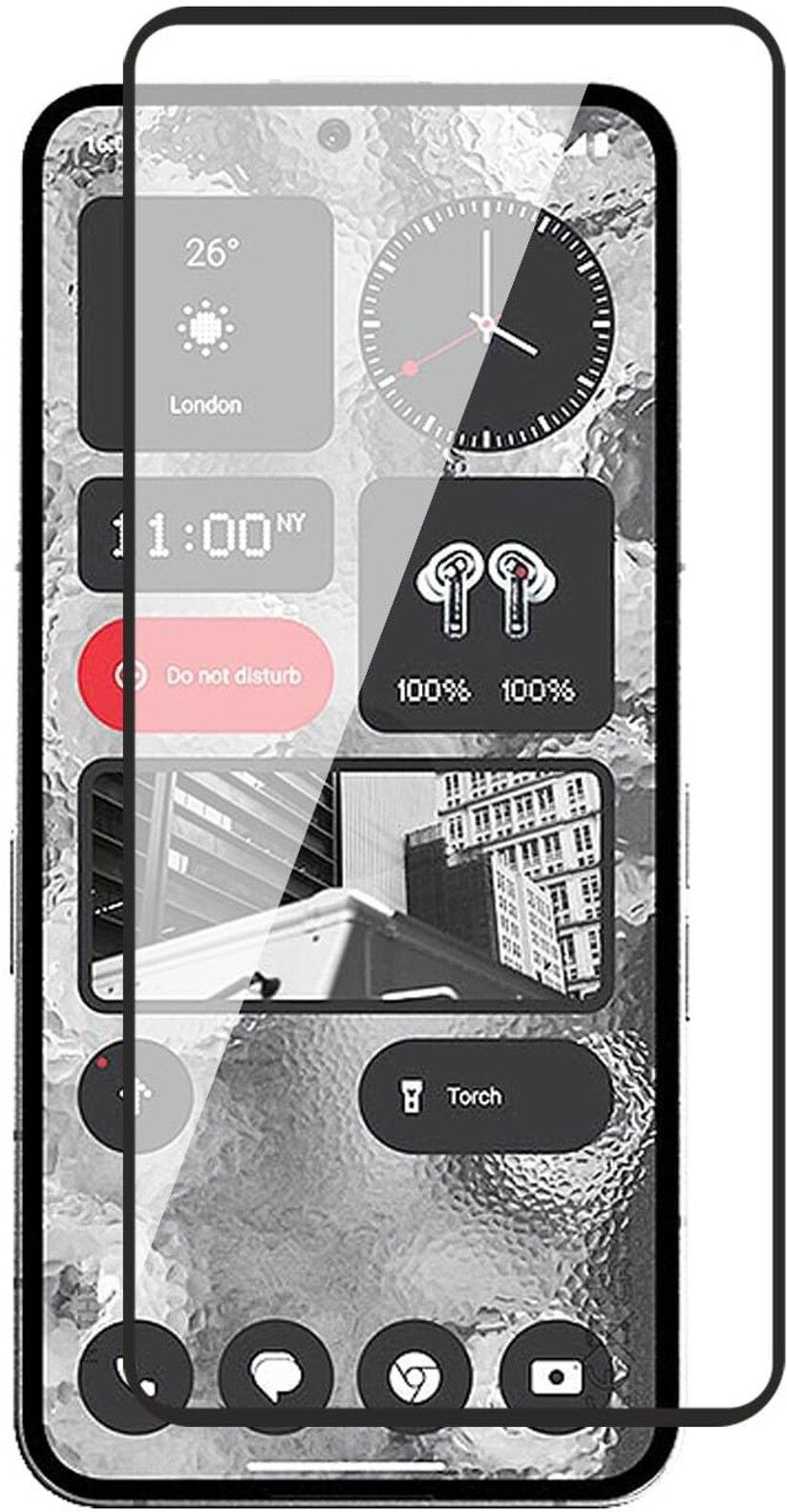 EITANSHA CREATION Edge To Edge Tempered Glass for Nothing Phone 2-picture-14