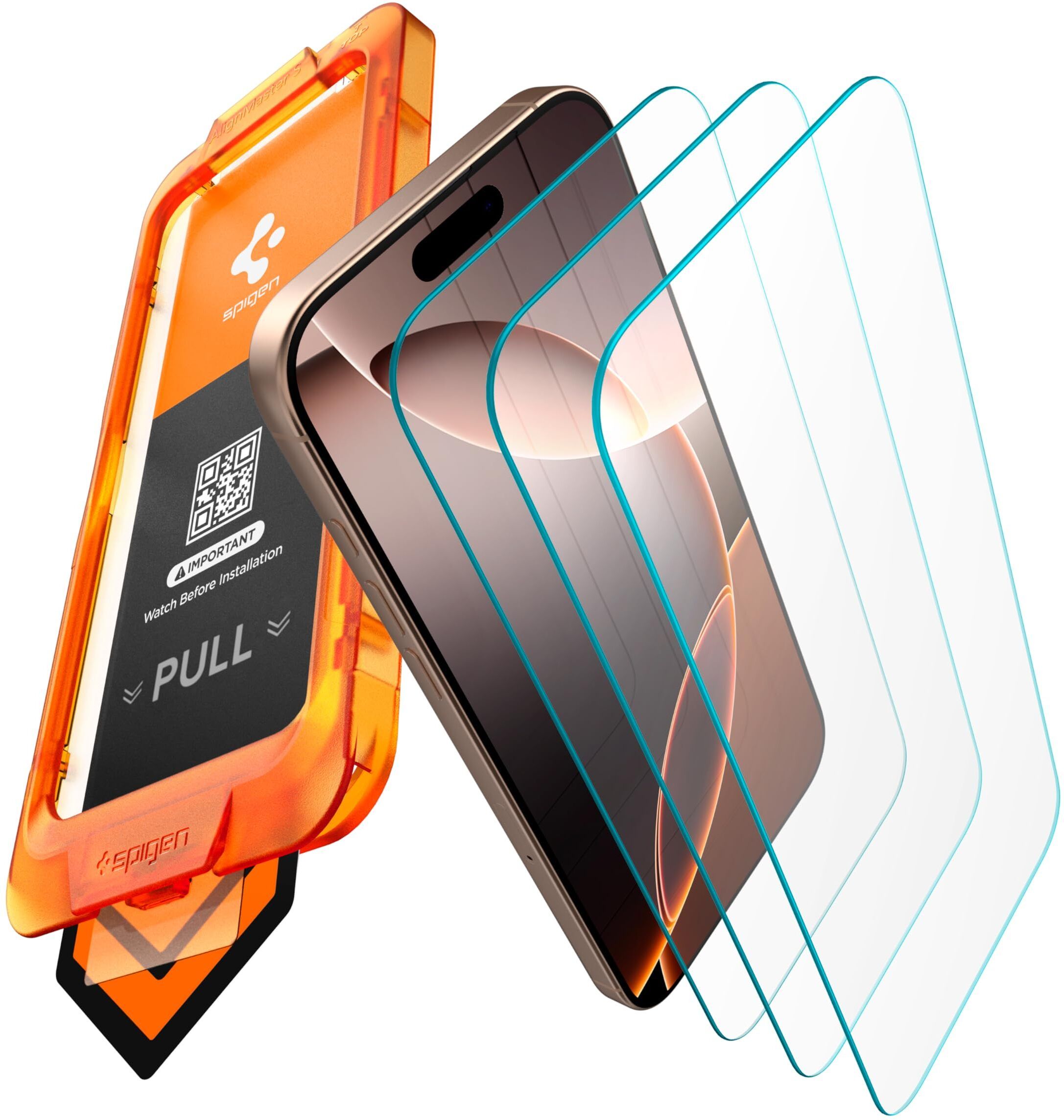 Spigen Tempered Glass Guard for iPhone 16 Pro Max