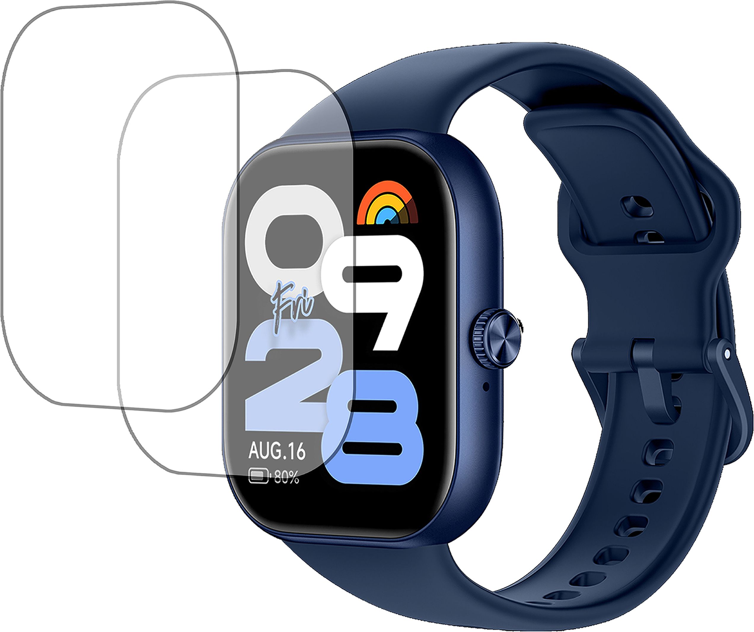 Azqi Tempered Glass Guard for redmi watch move-image-27