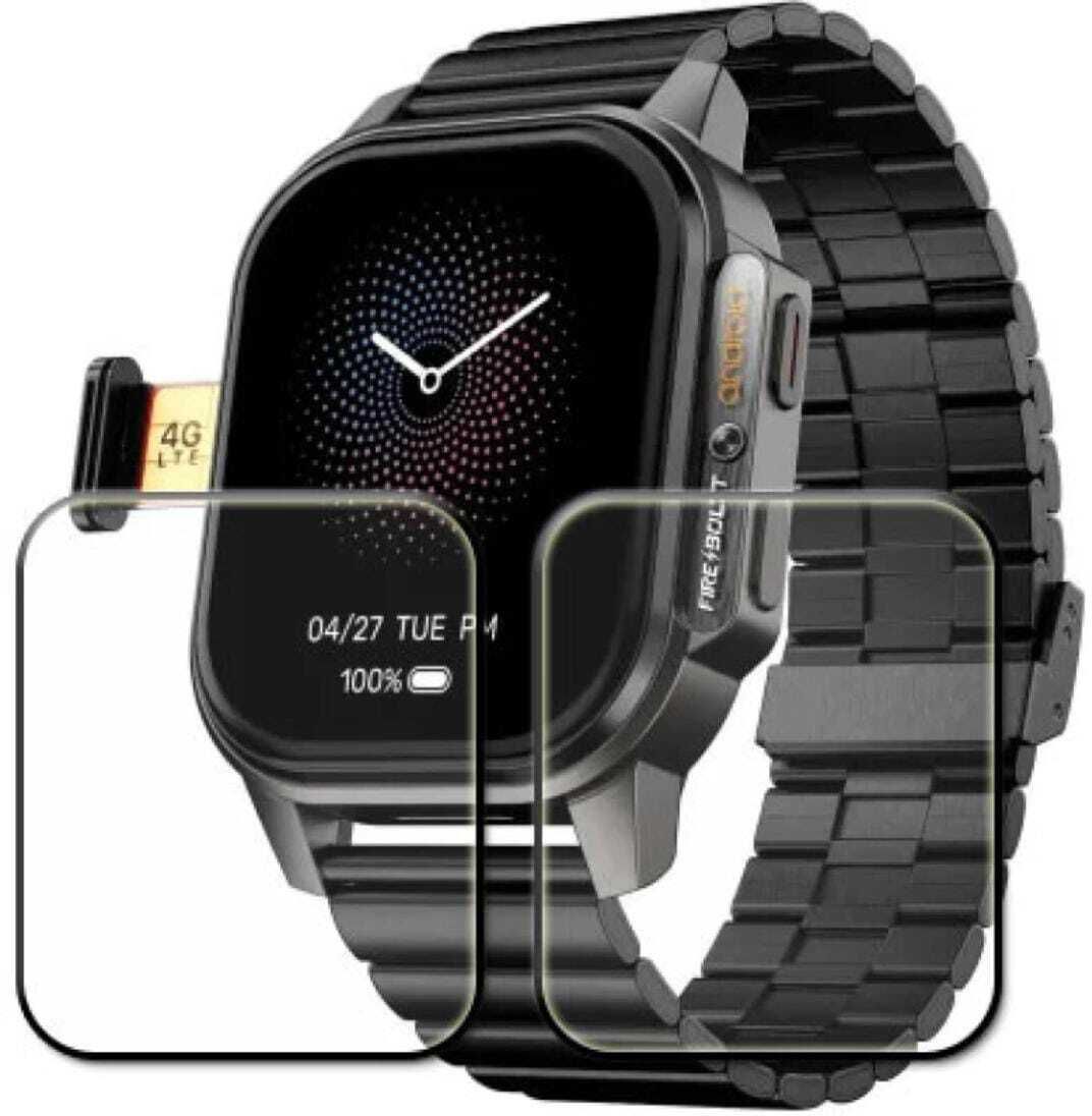 KHWABEEDA Tempered Glass Guard for FIRE-BOLTT SNAPP 4G WATCH SCREEN GUARD-picture-28