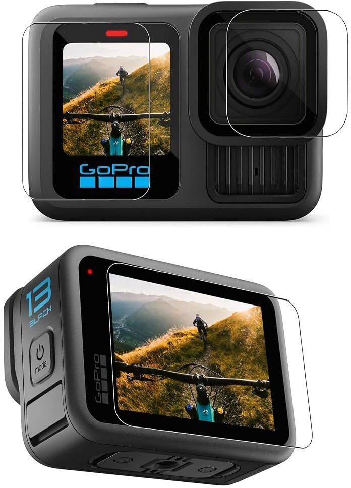 Action Pro Tempered Glass Guard for GoPro Hero 13 Black, screen protector flim Camera Lens Protector-image-45