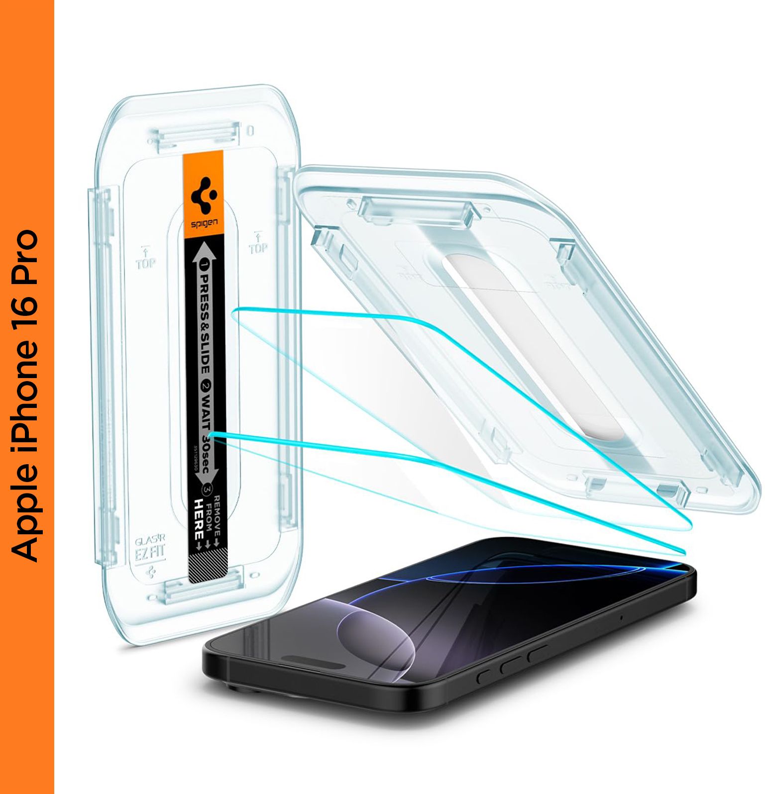 Spigen Tempered Glass Guard for Apple iPhone 16 Pro