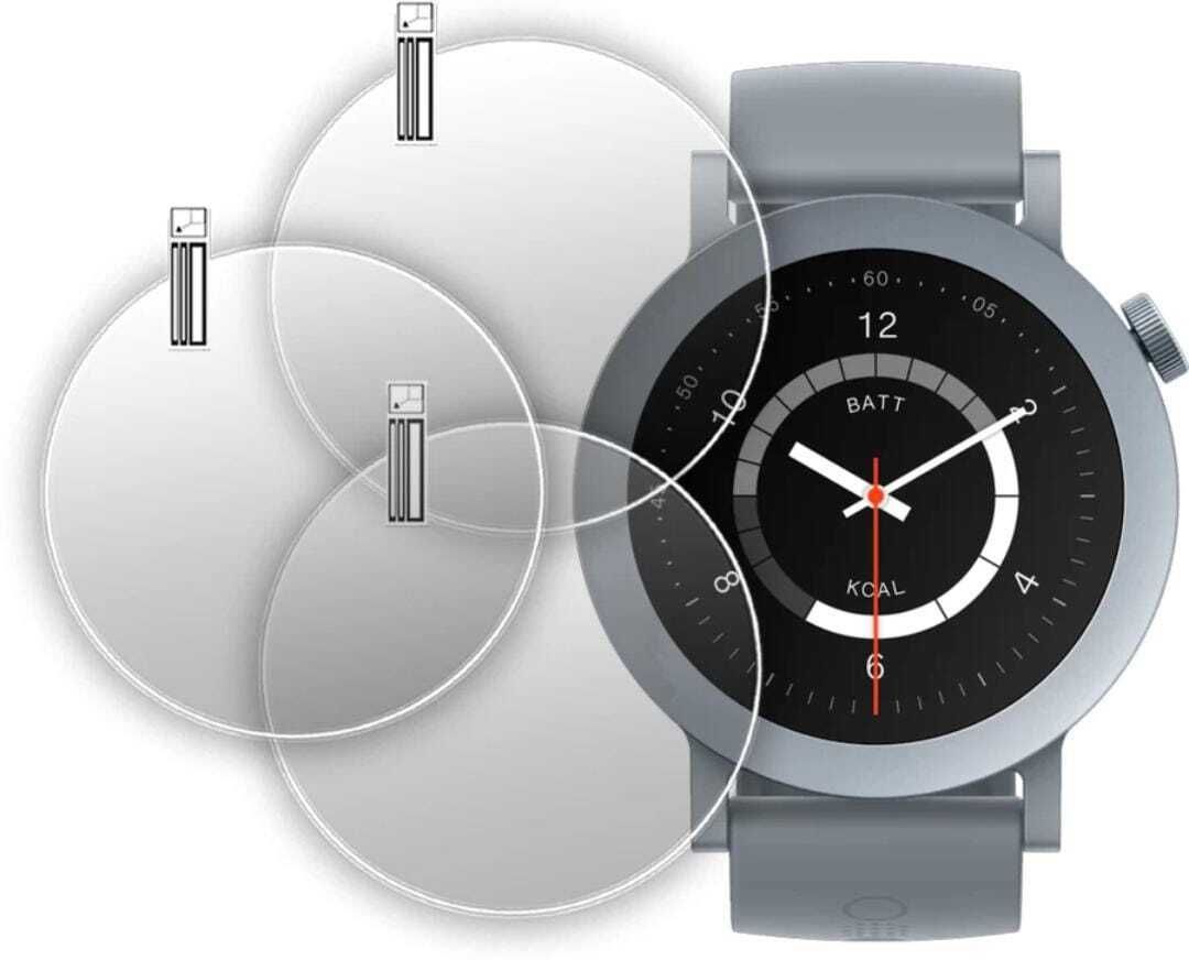 DB Tempered Glass Guard for CMF WATCH PRO 2 1.32 WATCH SCREEN GUARD-image-14