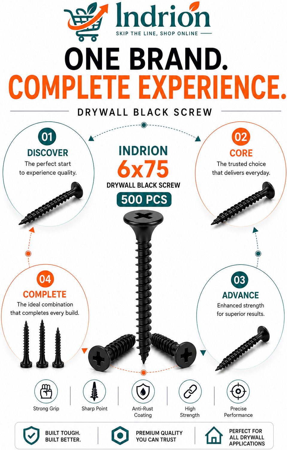 Iron Bugle Head Drywall Screw-image-11