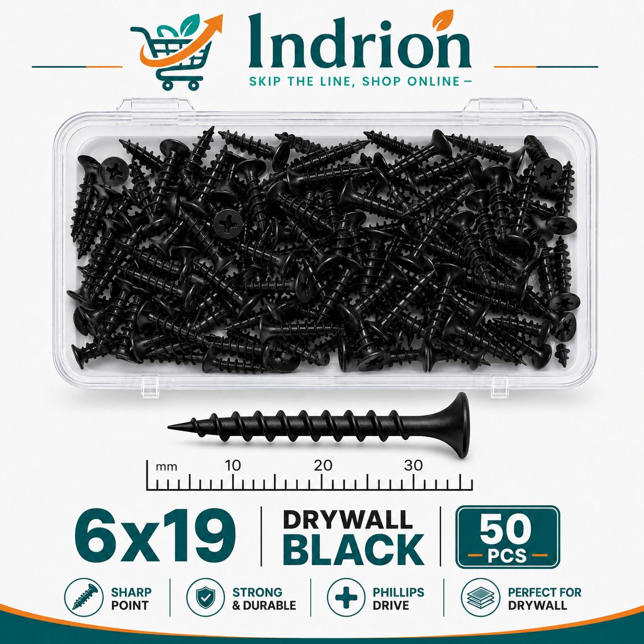 Iron Bugle Head Drywall Screw-image-6