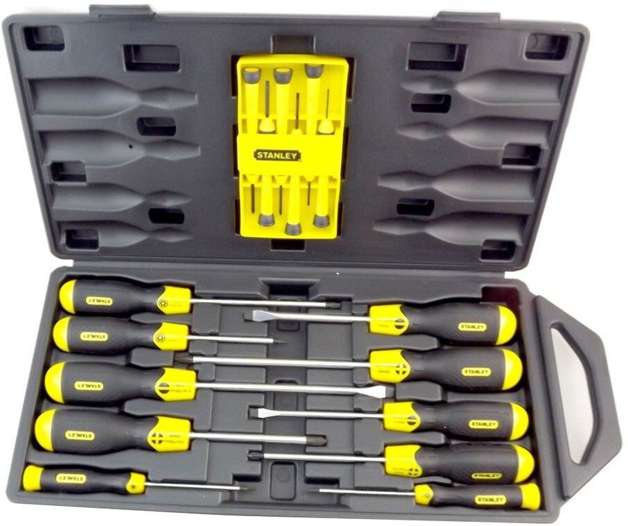 stanley 16 PCS CUSHION GRIP SCREWDRIVER SET Combination Screwdriver Set-picture-10
