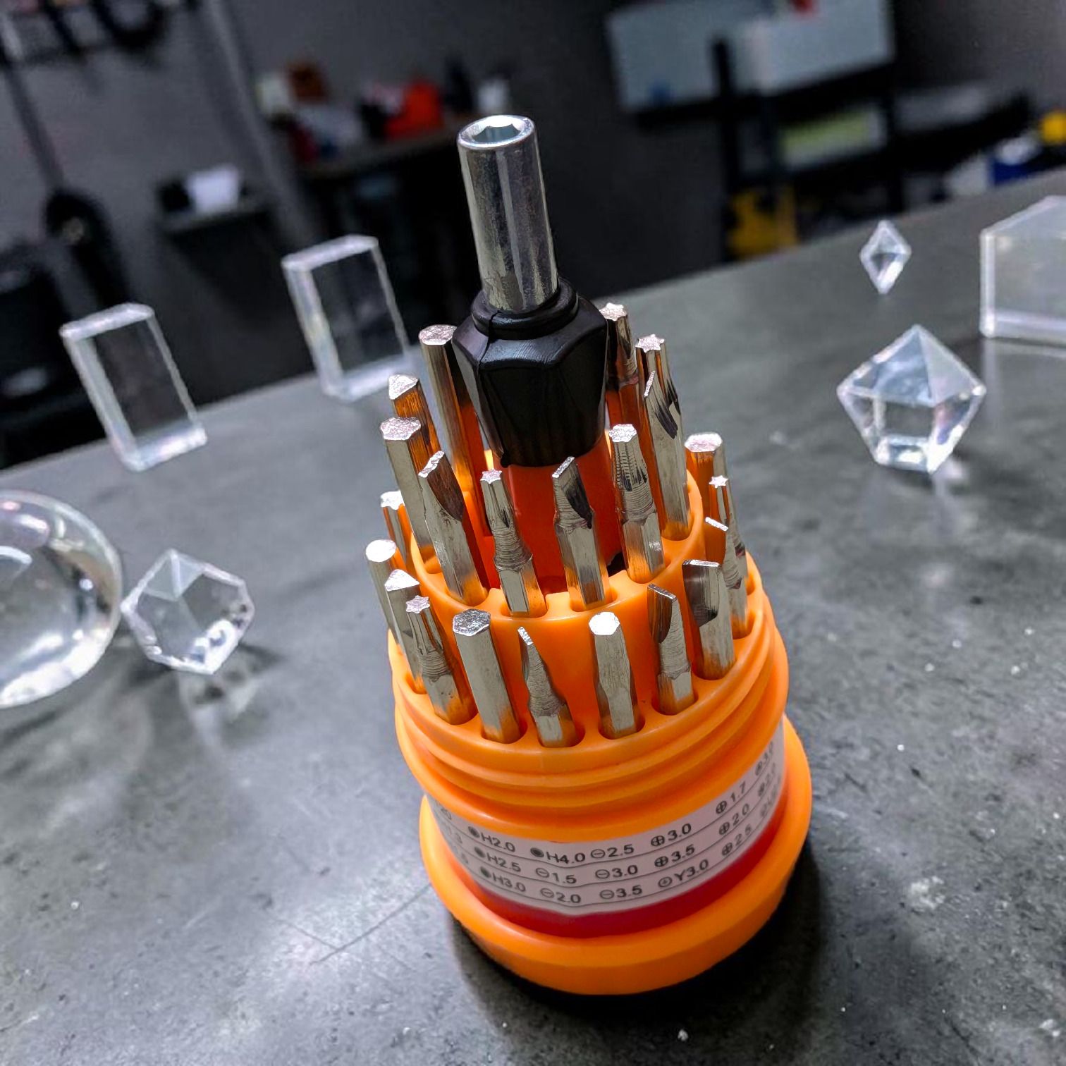 queed 31 in 1 Precision Screwdriver Set Magnetic Repair -001 Offset Screwdriver Set-picture-17