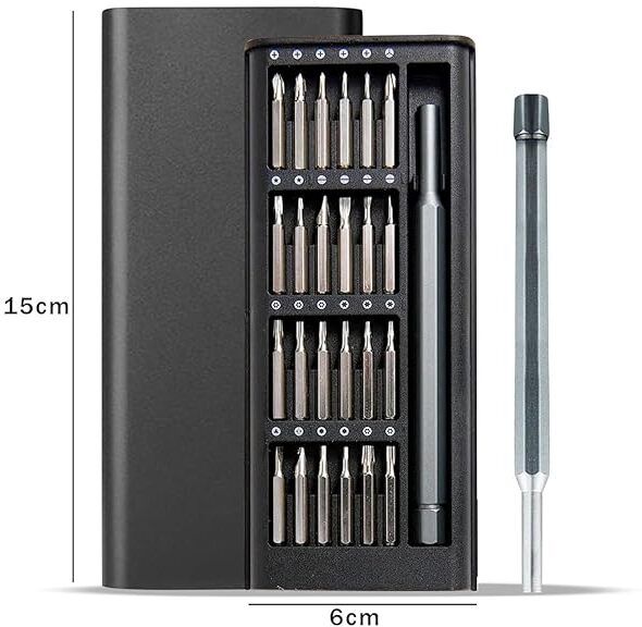 24-in-1 Precision Magnetic Screwdriver Set with Aluminum Case Precision Screwdriver Set-image-18