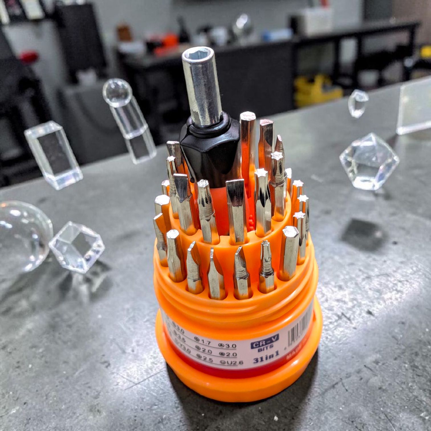 queed 31 in 1 Precision Screwdriver Set Magnetic Repair -001 Offset Screwdriver Set-picture-47