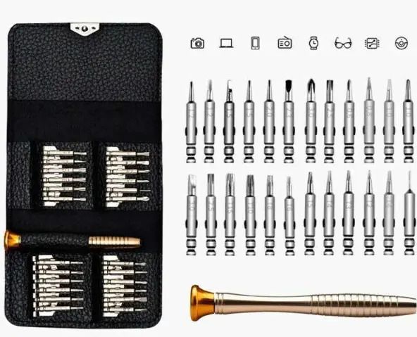 easyman 25 in 1Screwdriver Set For IPhone , Laptop , mobile repairing Tools Kit , Laptop Precision Screwdriver Set-picture-15