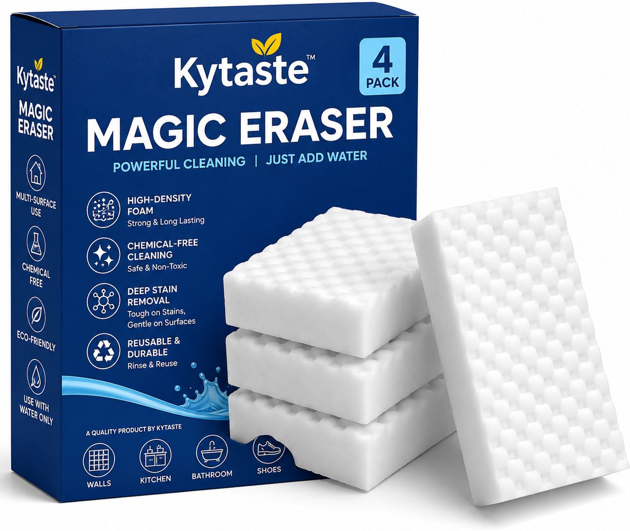 magic eraser sponge pack 4 Scrub Sponge-image-48