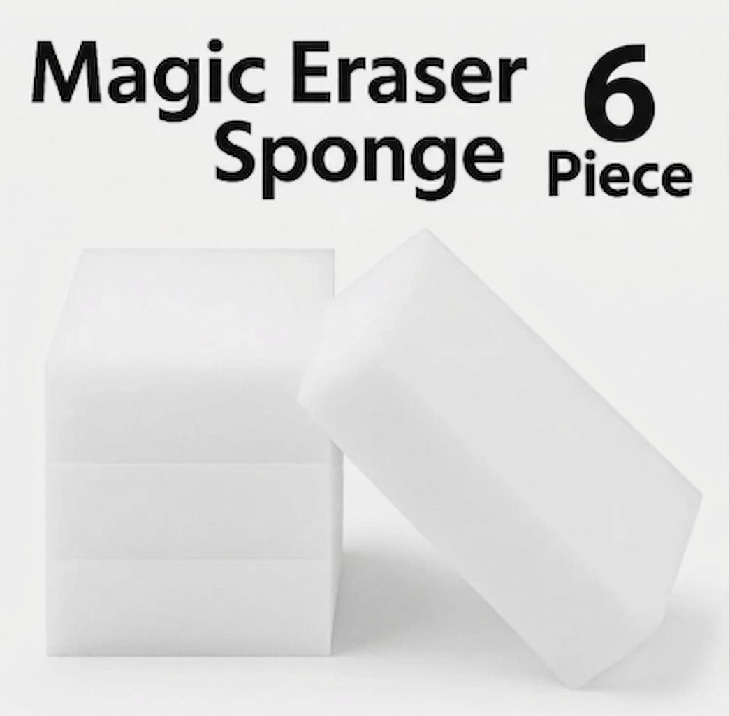 pure veil JiShoStore Magic Eraser Cuboid Wall Stain Lime Scale Hard Water Stain Remover Scrub Sponge-picture-43
