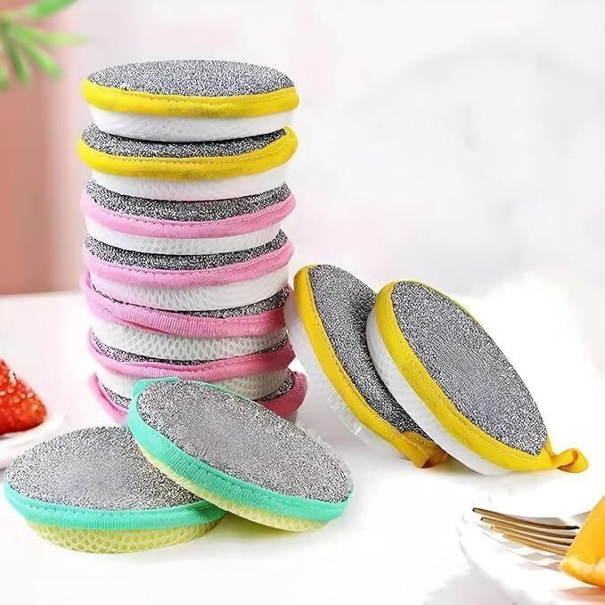 rhhg e com 2-in-1 Dishwashing Scrub & Sponge for Cleaning Dishes, Cookware, and Surfaces$ Scrub Sponge-picture-12