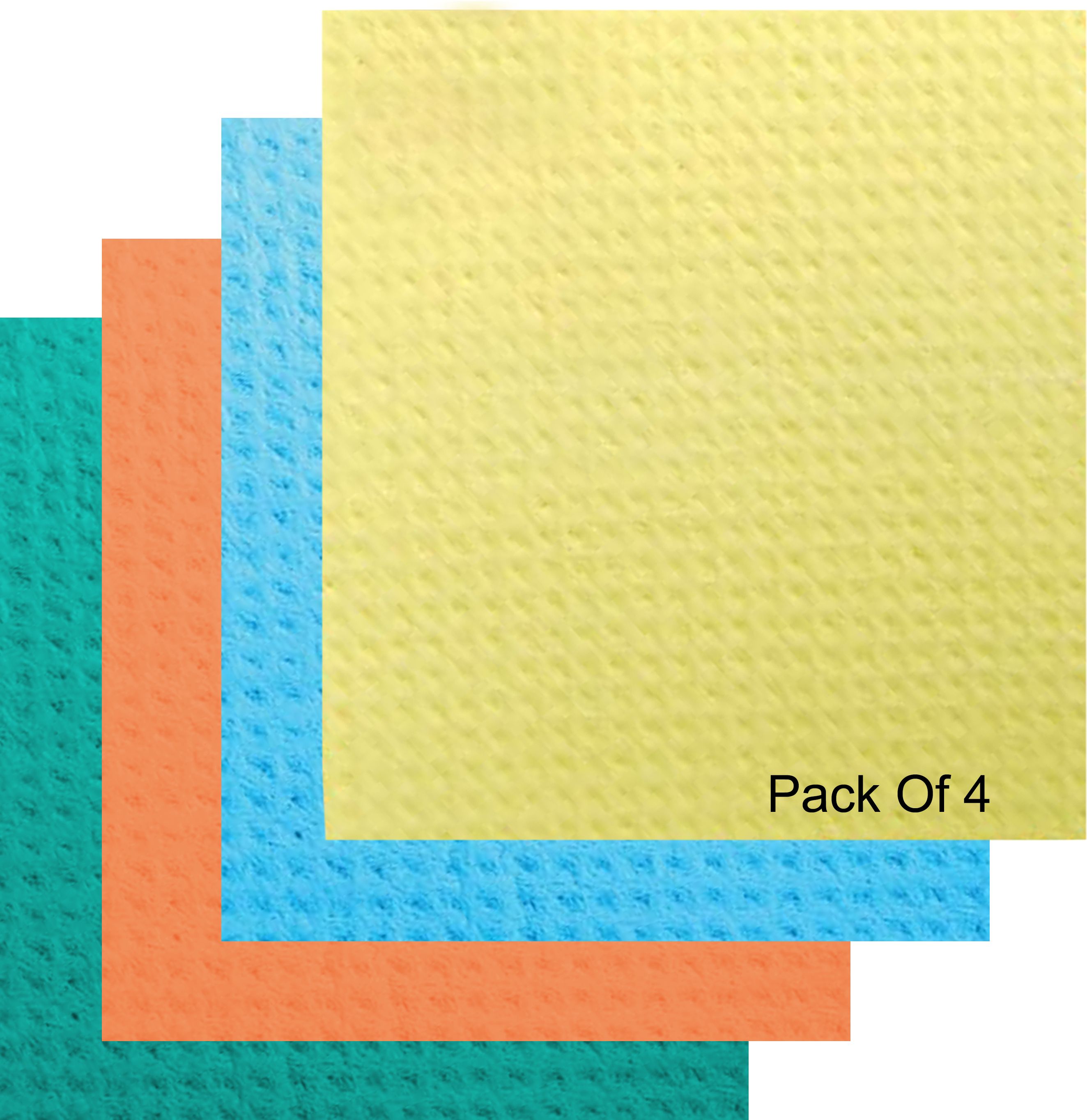 Sponge Wipe Reusable Cellulose Kitchen Cleaner – Multicolor & Biodegradable Sponge Wipe-image-43