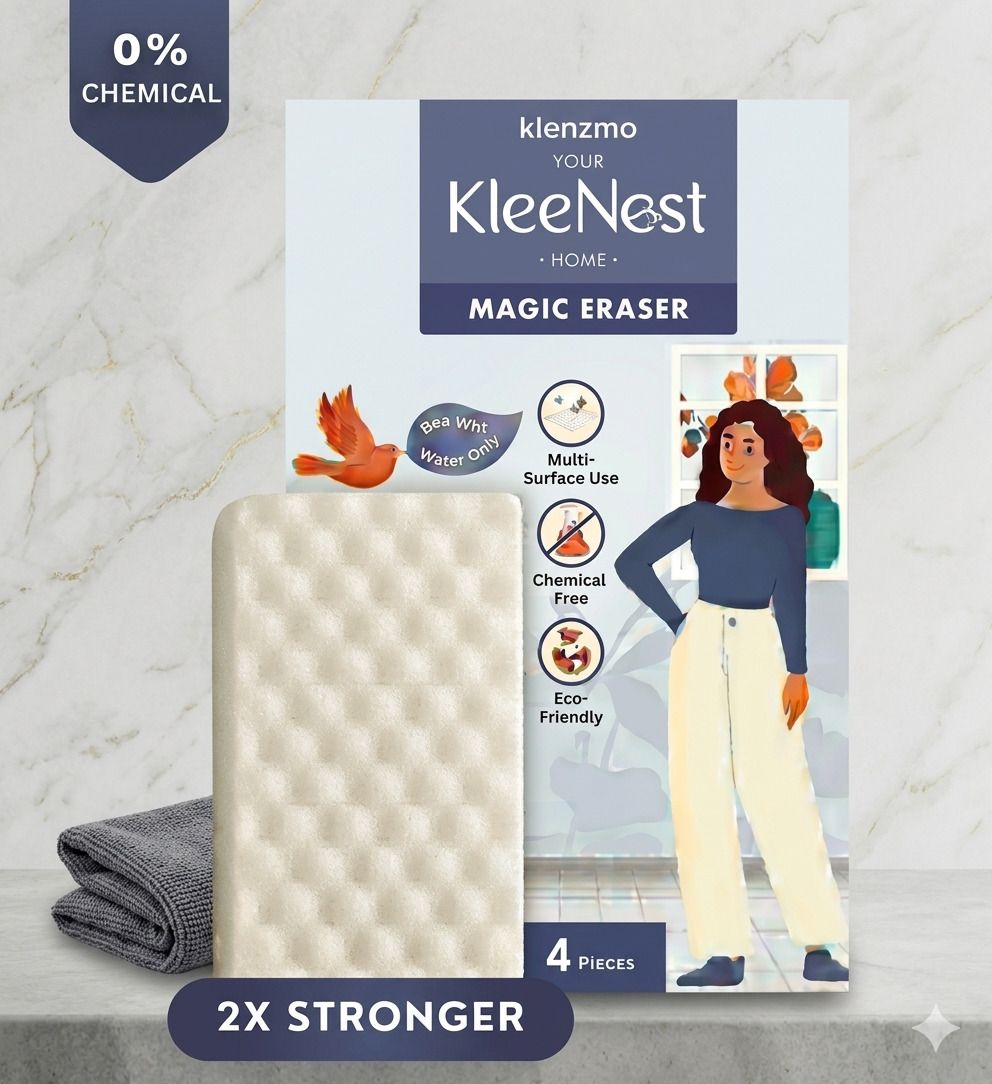 klenzzmo Klenzmo kleenest magic eraser Scrub Sponge, Sponge Wipe-picture-19