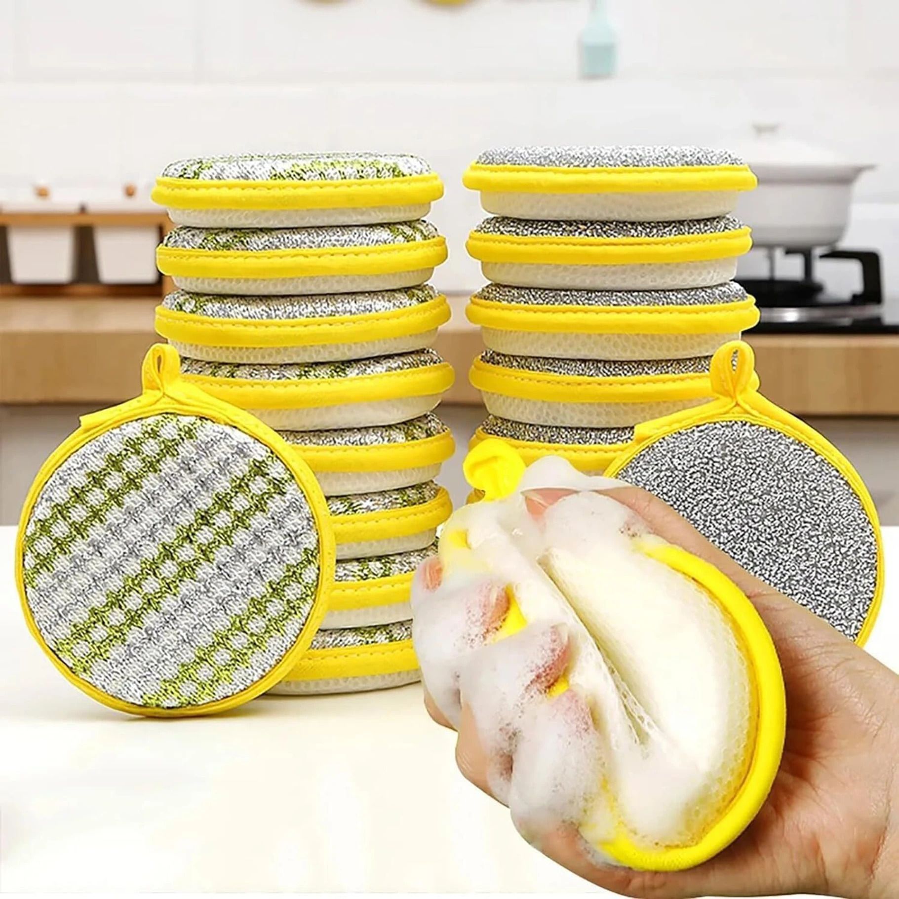 KYT UltraScrub Dish Cleaning Pad Scrub Sponge-image-35