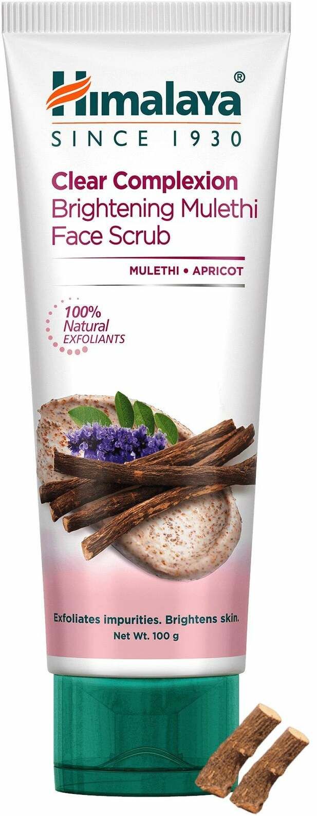 himalaya CLEAR COMPLETE BRIGHTENING MULETHI FACE SCRUB 100G Scrub-picture-6