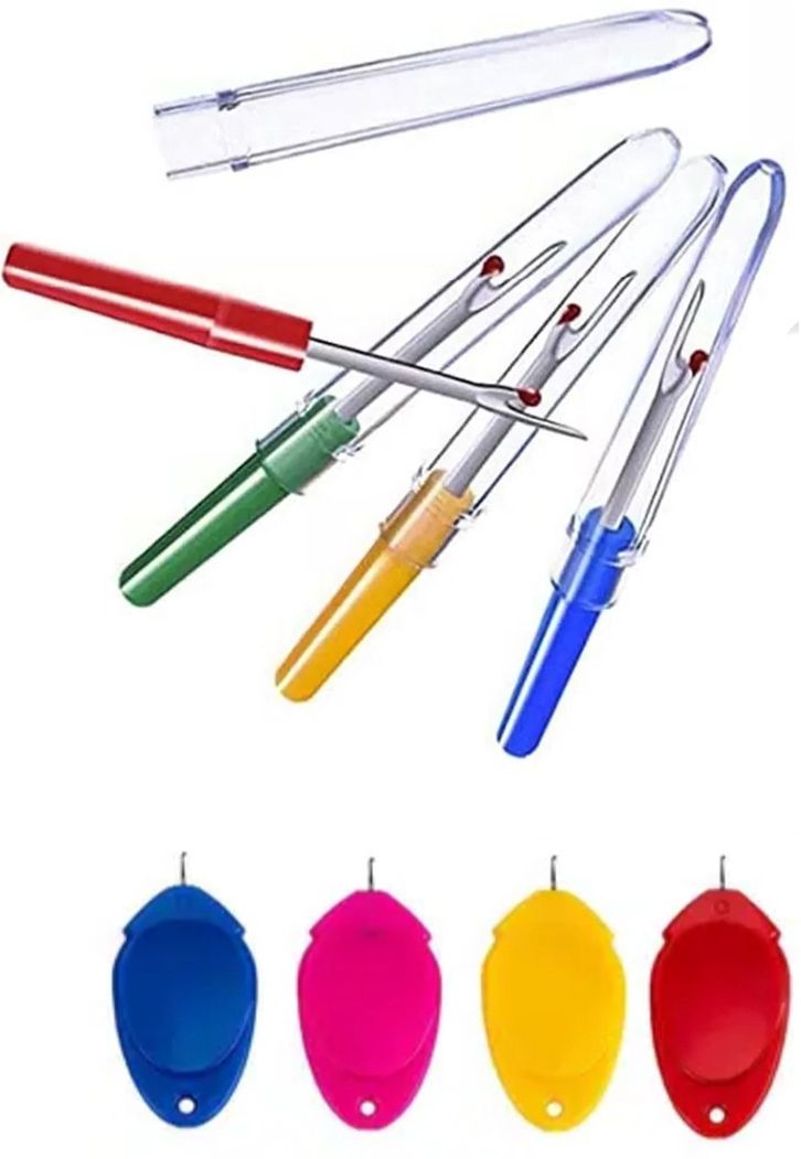 vikurajas Seam Rippers 4 Needle Threader hook 4 Seam Ripper-picture-26