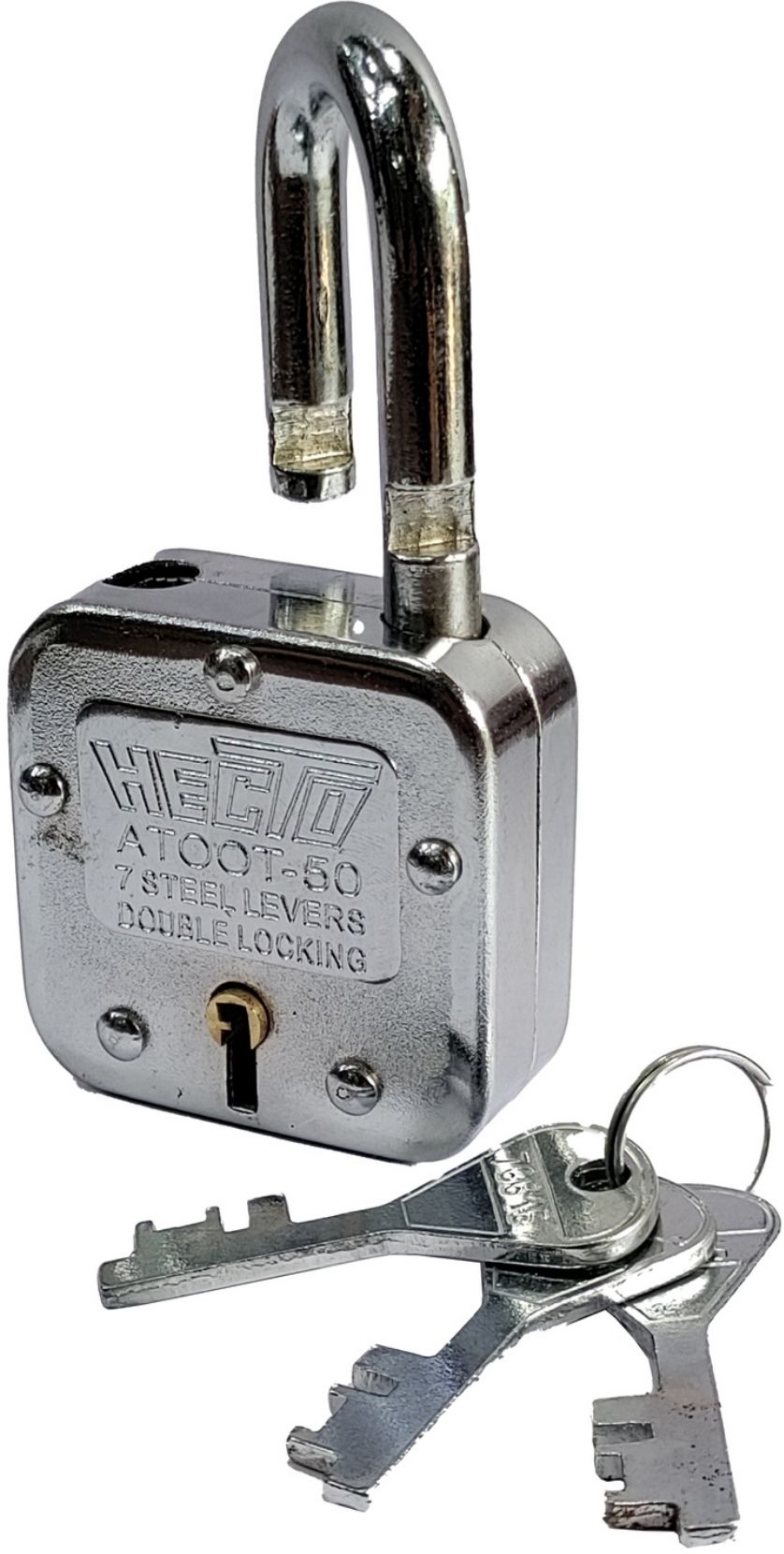 VTH Hecto Atoot Double Locking Safety Padlock 55mm With 3 Keys Ht-55