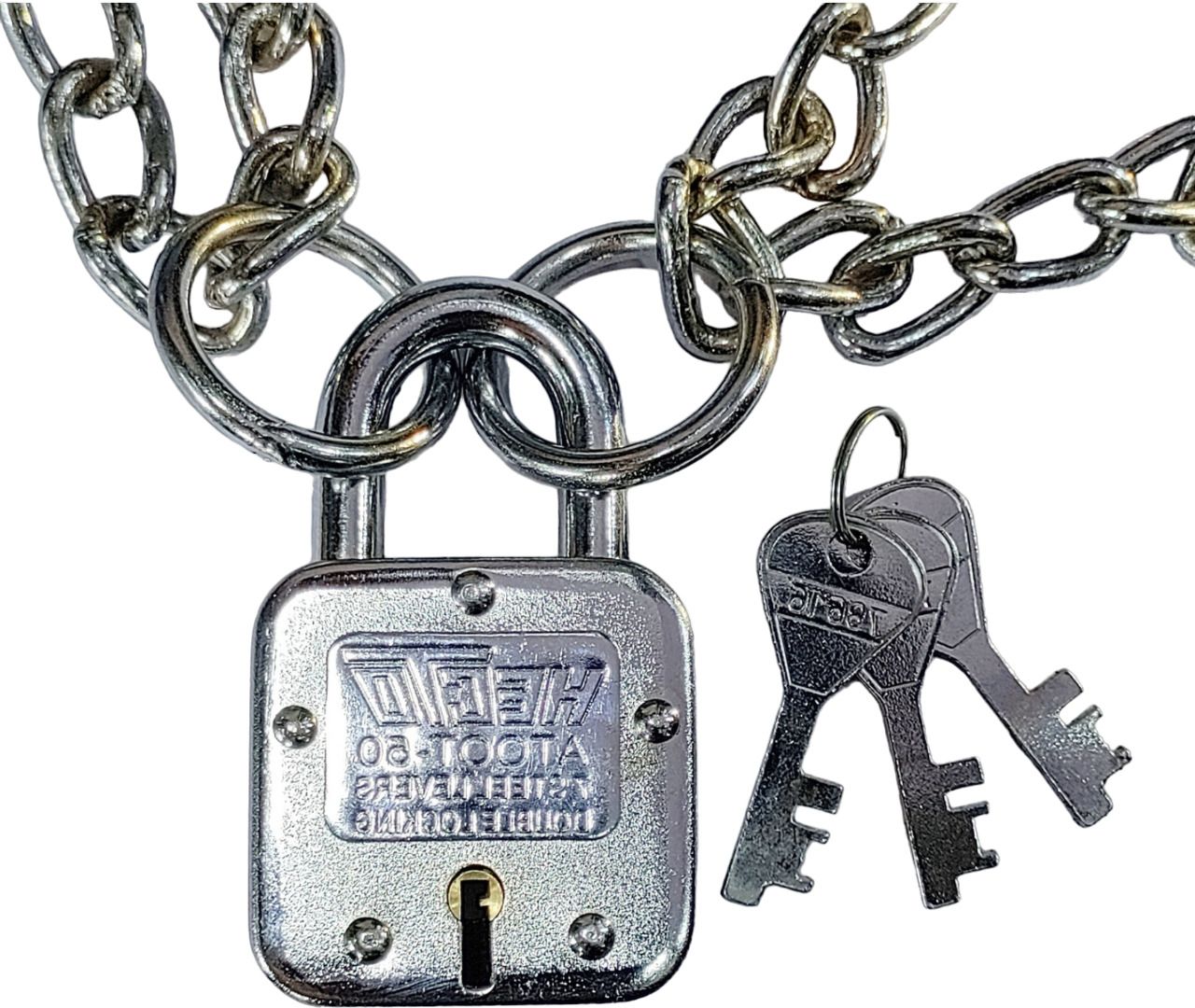 VTH 65- Hecto Atoot Double Locking Safety Padlock 65mm With 3 Keys HT-65