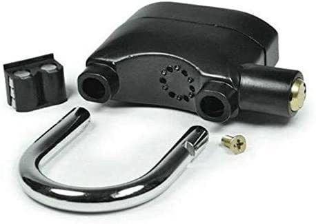 TRIVYOM Security Alarm Lock System | Waterproof Black Anti-Theft Siren 110DBA (Black) 123654-image-1
