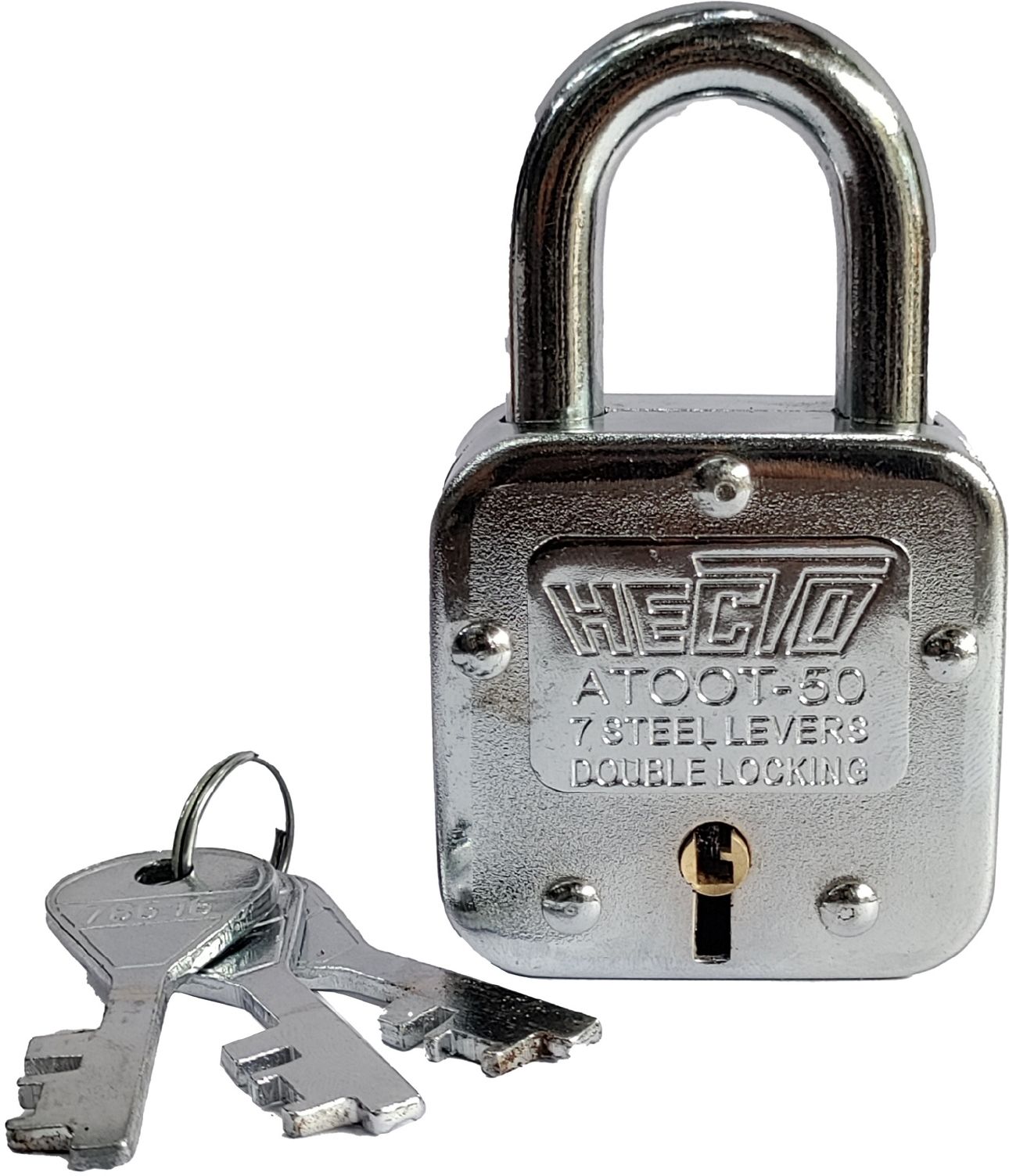 VTH Hecto Atoot Double Locking Safety Padlock 60mm With 3 Keys HT-60