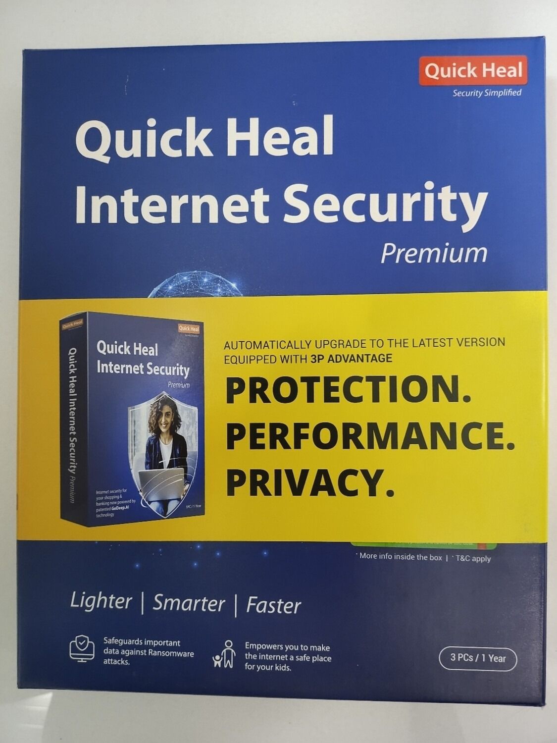 QUICK HEAL Internet Security 3 User 1 Year-image-3