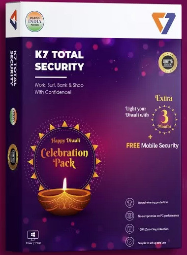 K7 Total Security 1 User 1 Year image 1