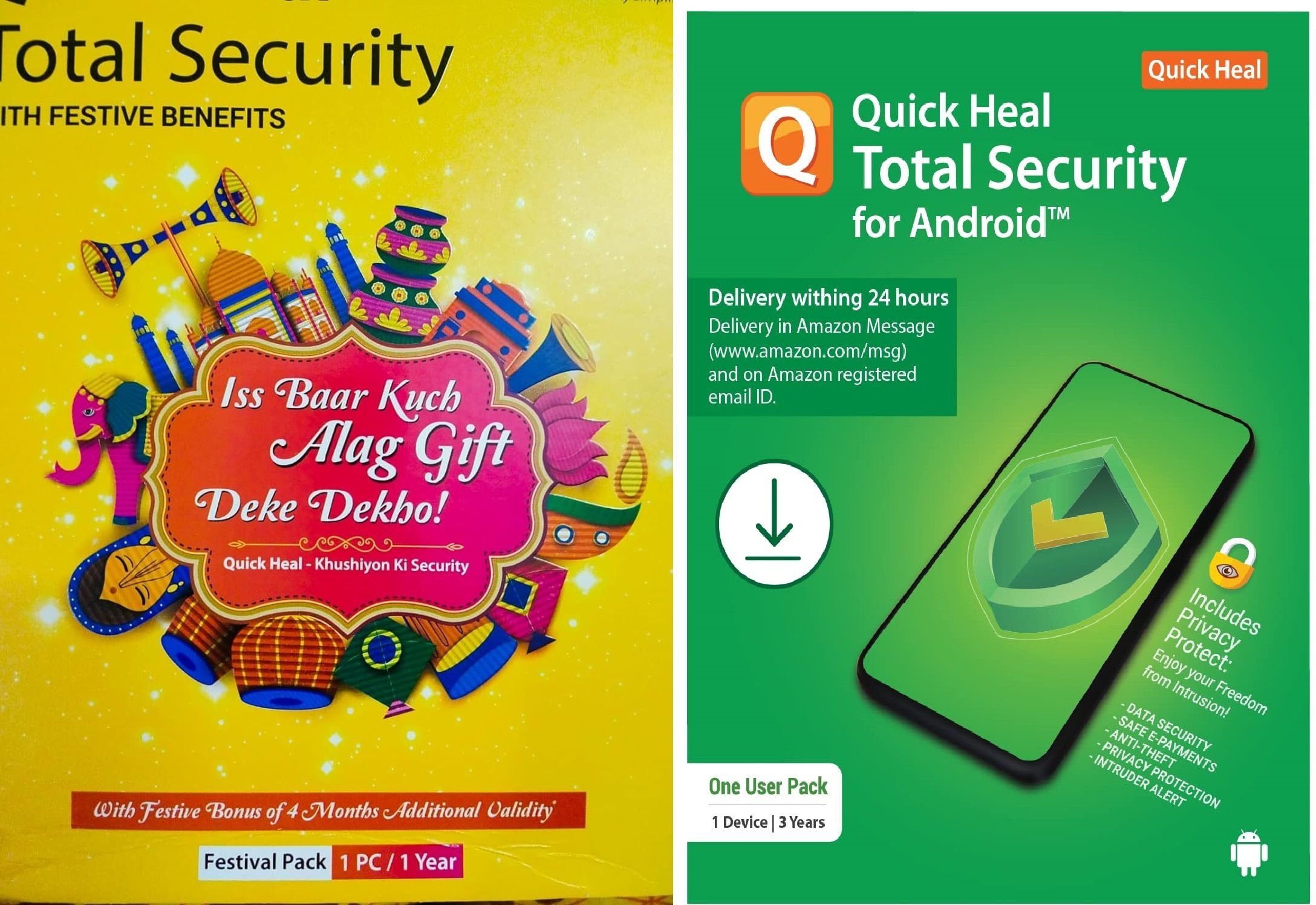 QUICK HEAL Total Security 1 User 1.5 Years-picture-30