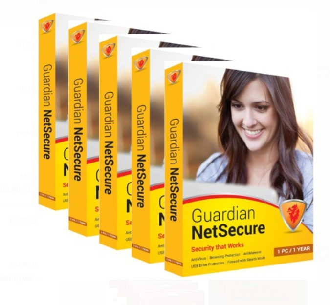 Guardian Anti-virus 5 User 1 Year image 1