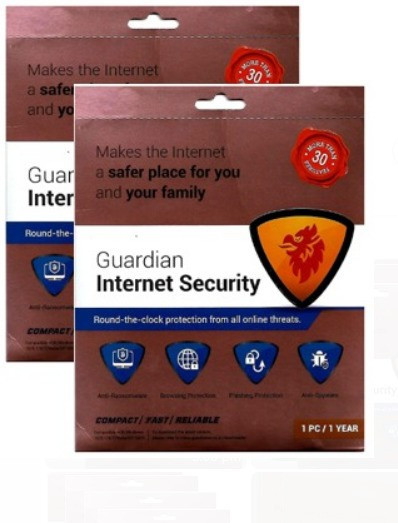 Guardian Internet Security 2 User 1 Year image 1