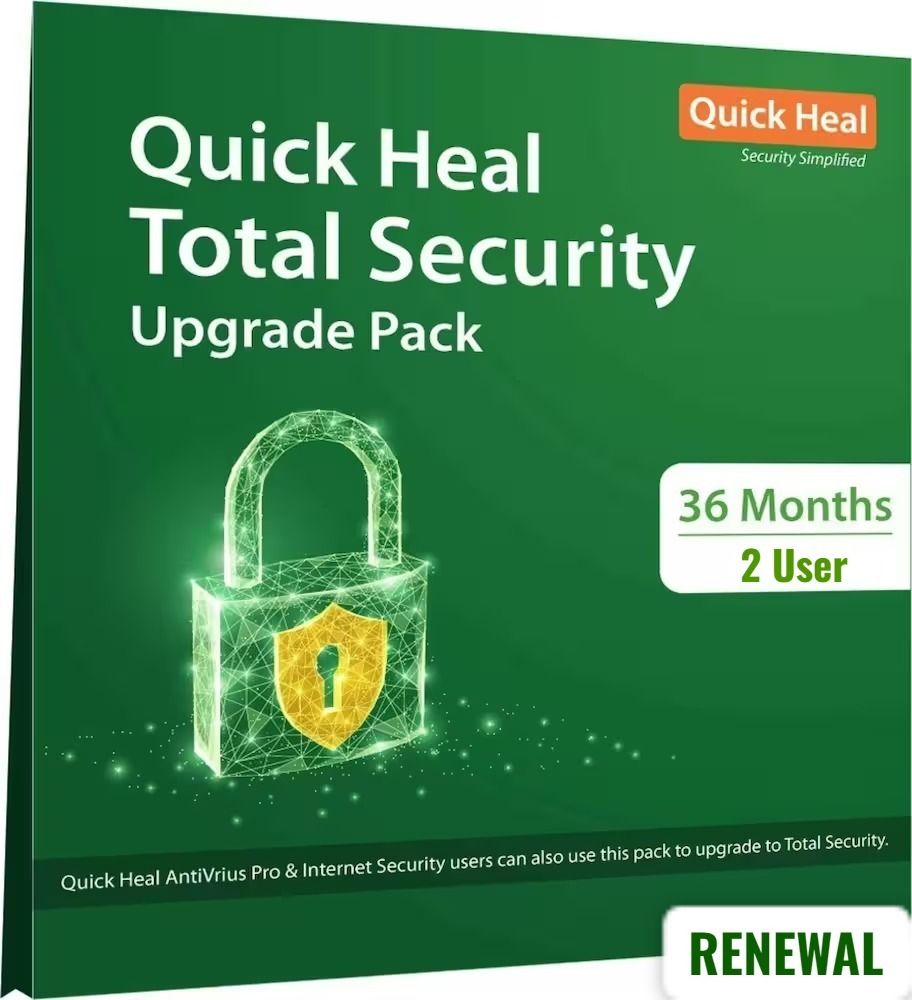 QUICK HEAL Total Security 2 User 3 Years (Renewal)-picture-20