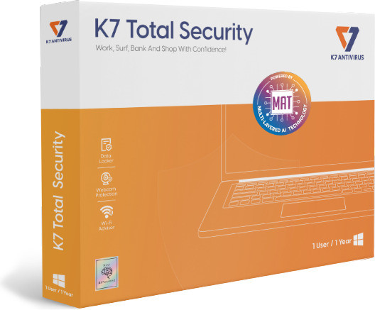 K7 Total Security 1 User 1 Year image 1