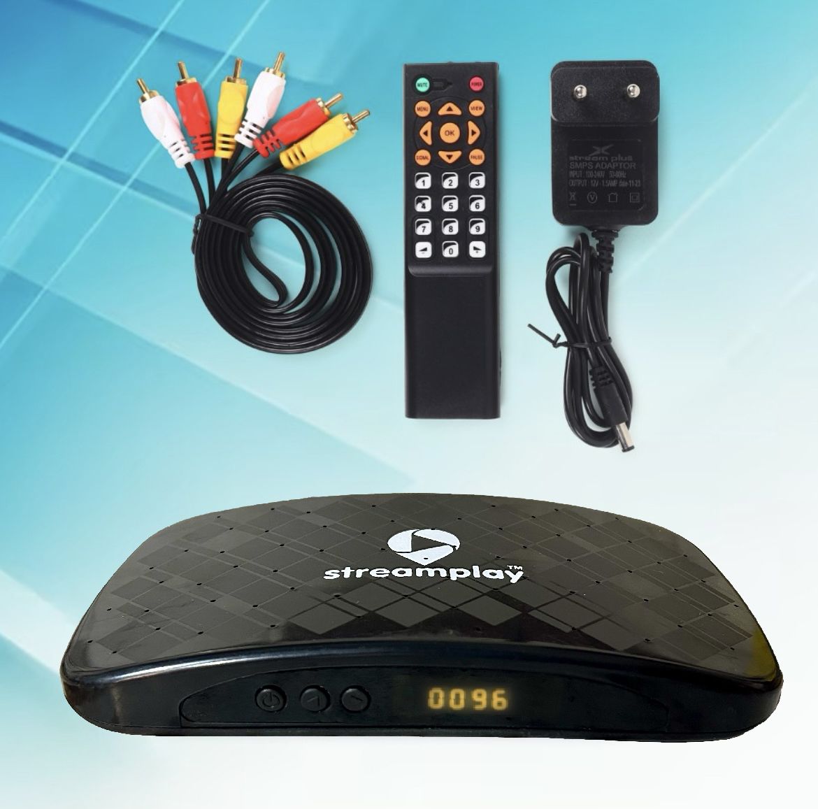 STREAM PLAY DTH MPEG-2 DD Free Dish Digital Set Top Box Receiver Free To Air Media Streaming Device-image-13