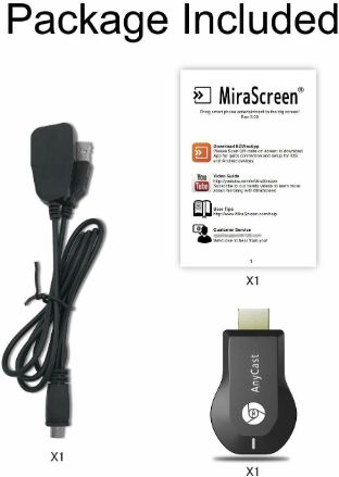 YAROH HGK-4K HD Wireless HDMI Display Adapter Anycast WiFi Miracast Dongle TV Cast & Media Streaming Device-image-39