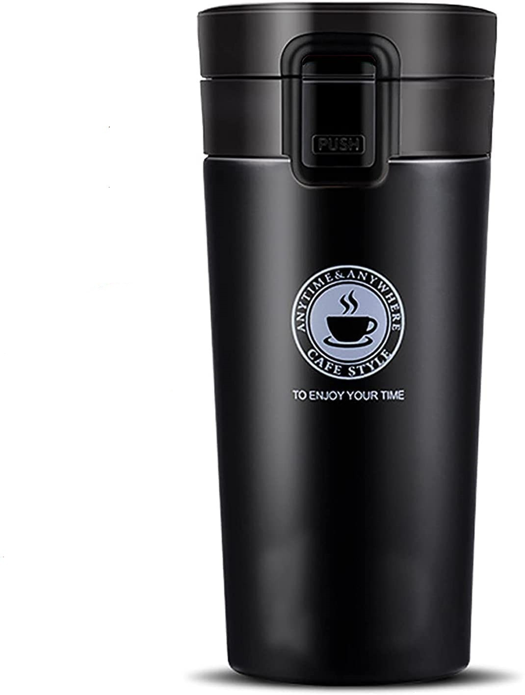 smitex Stainless Steel Vacuum Insulated Mug - Travel Tea and Coffee Mug Self Heating Mug image 1
