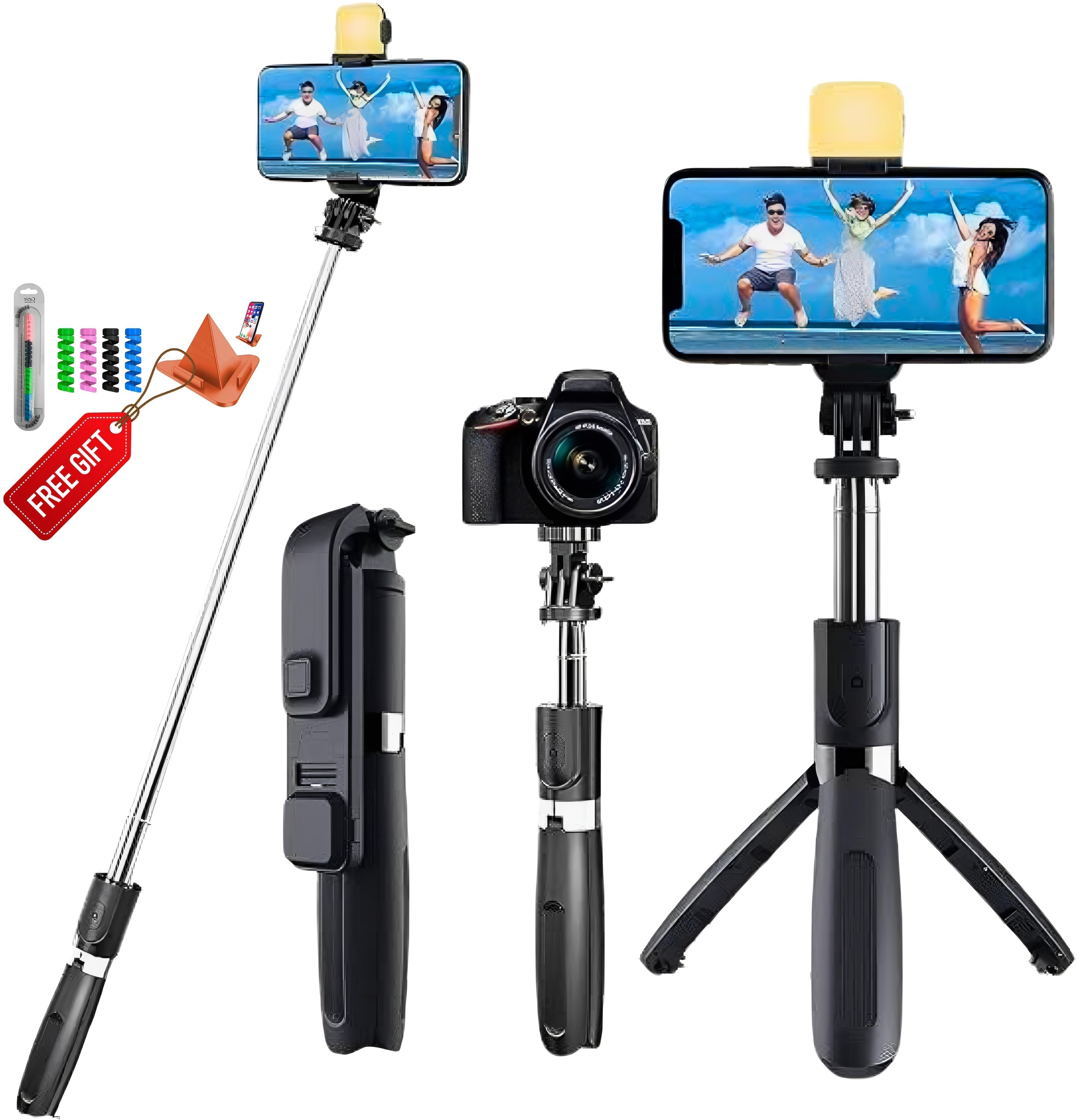 SARA 2 cm ring Selfie Flash With Tripod