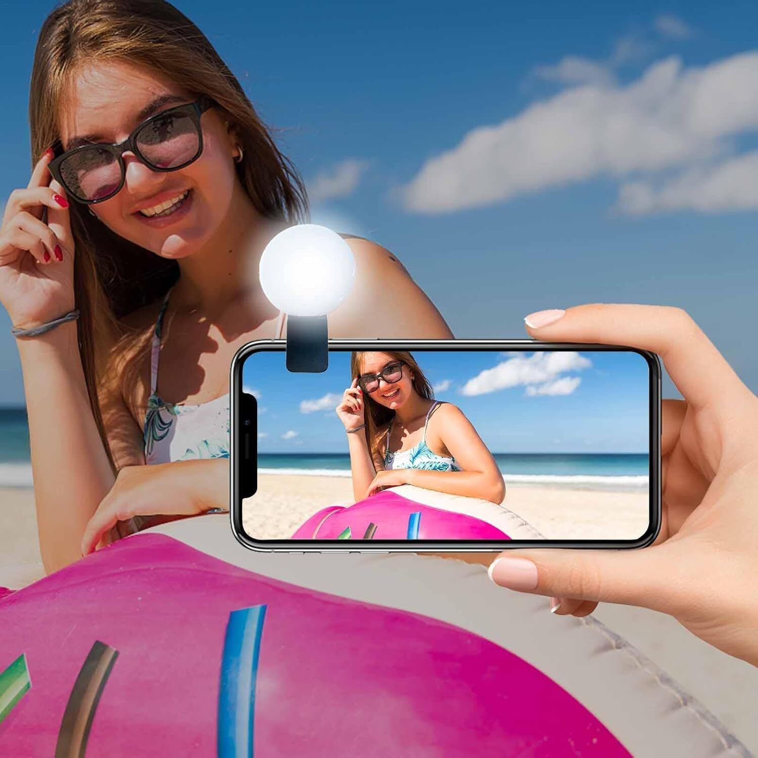 SHOPONIL 6.2 cm ring Selfie Flash-picture-30