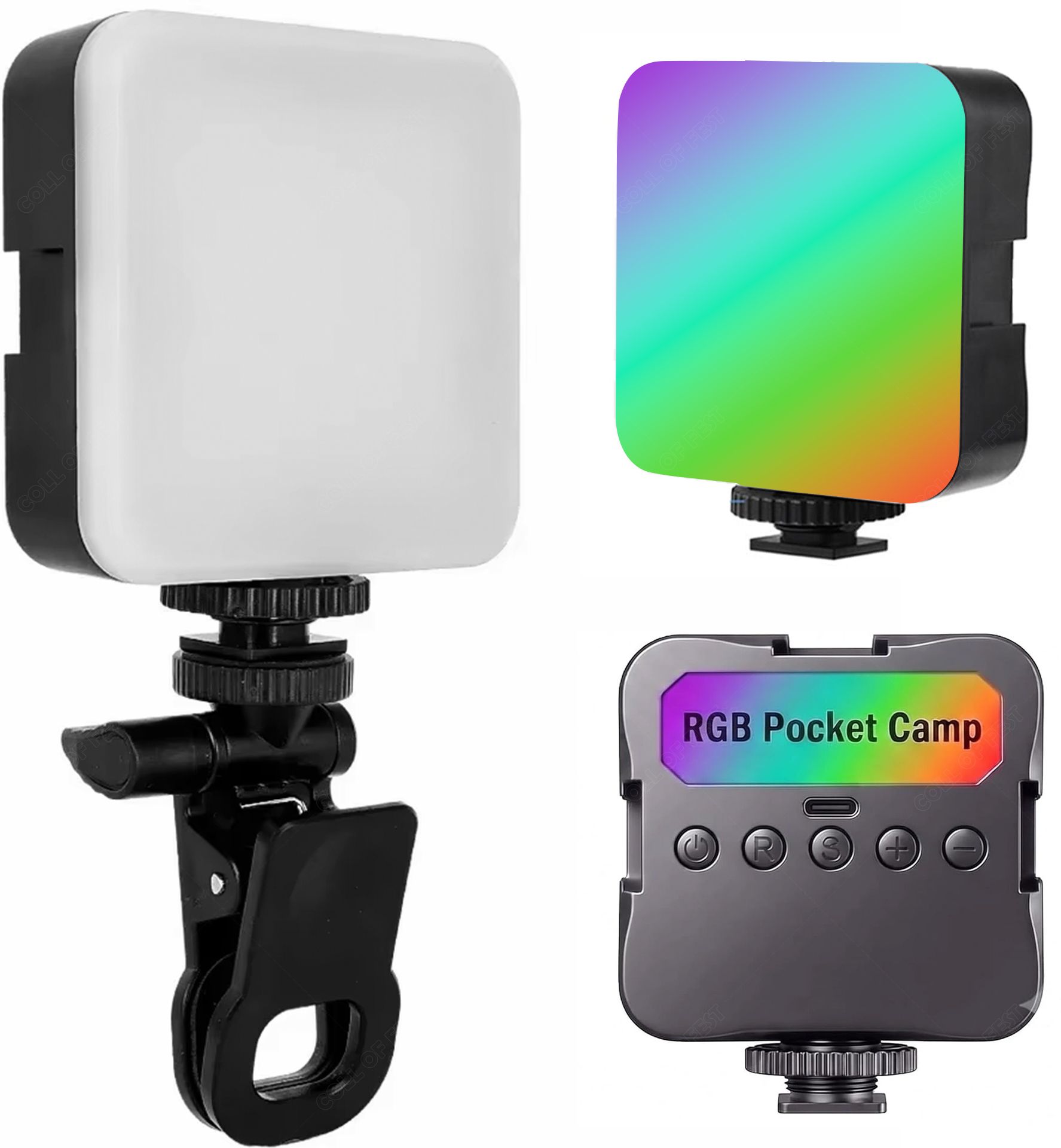 Coll of Fest 2.5 inch ring Selfie Flash-image-9