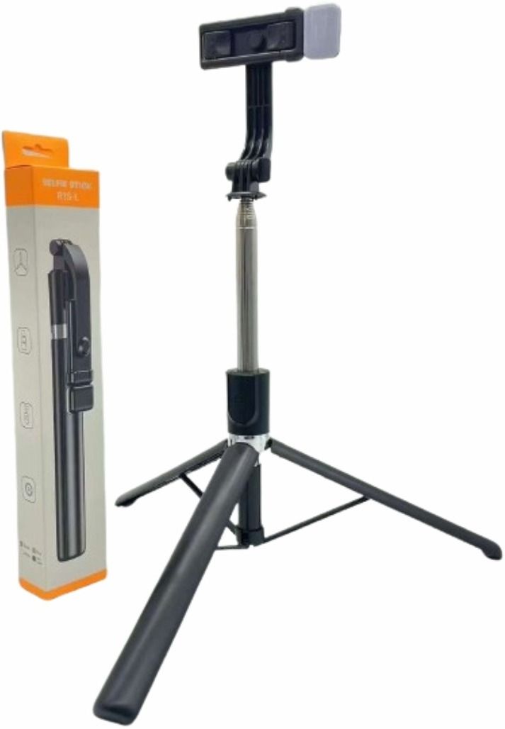 FITRIC Fitric R1S-L 3-in-1 Long Selfie Stick Tripod with Bluetooth Remote | Adjustable Extendable Monopod Stand | Portable Smartphone Selfie Stick for Android & iOS Bluetooth Selfie Stick-image-3