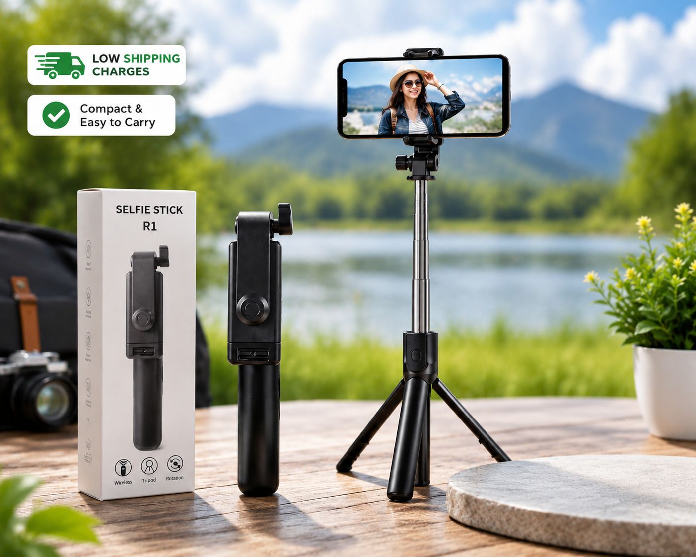 SHAYLINK Bluetooth Selfie Stick-image-38