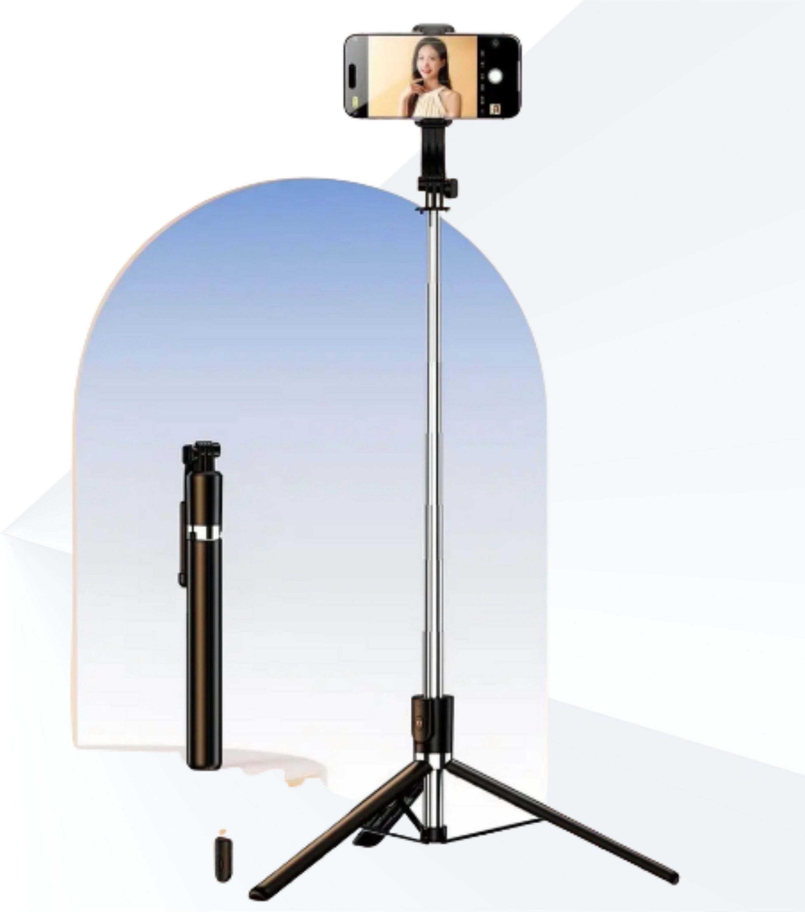 NEWRAJ Bluetooth Selfie Stick-picture-32