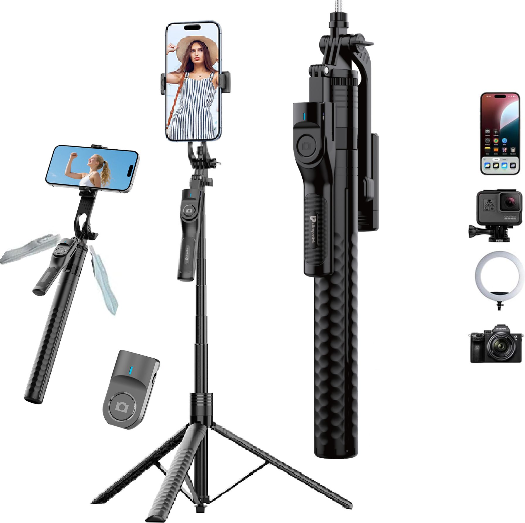 Ultraprolink Snap-Z One Bluetooth Selfie Stick-picture-16