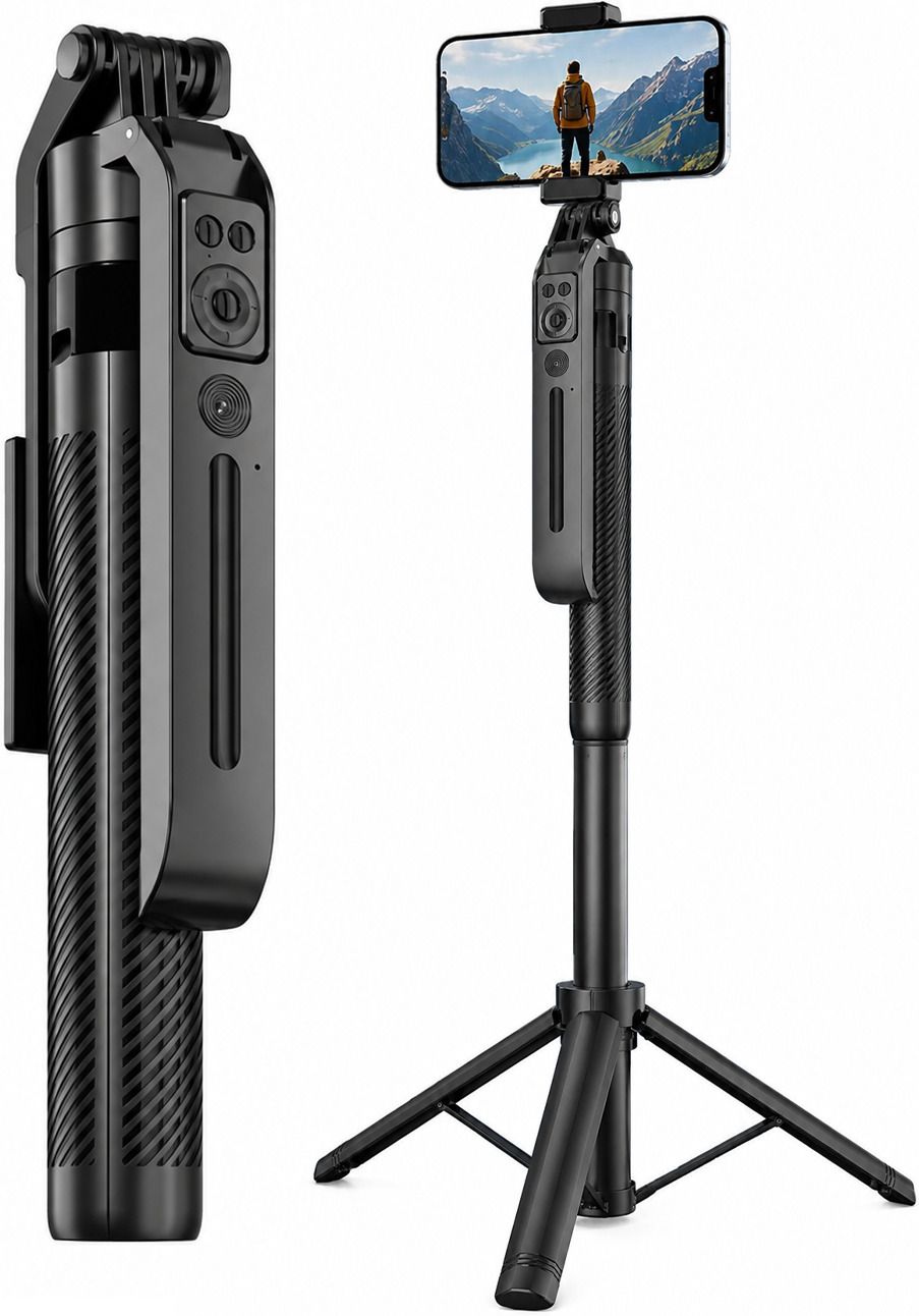 Bestor TrackPod AI Selfie Stick Tripod with Auto Face Tracking & Bluetooth Selfie Stick-image-10